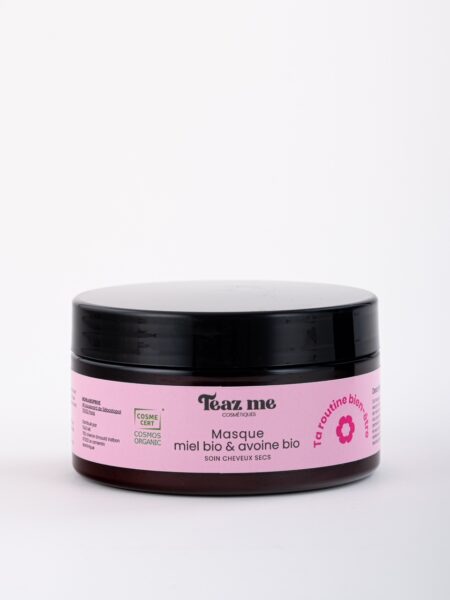 Relax – Masque Miel Bio & Avoine Bio – Disponible dans la Box Teaz My relax