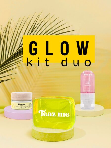 Brume + crème hydratante légère : DUO GLOW kit Teaz Me