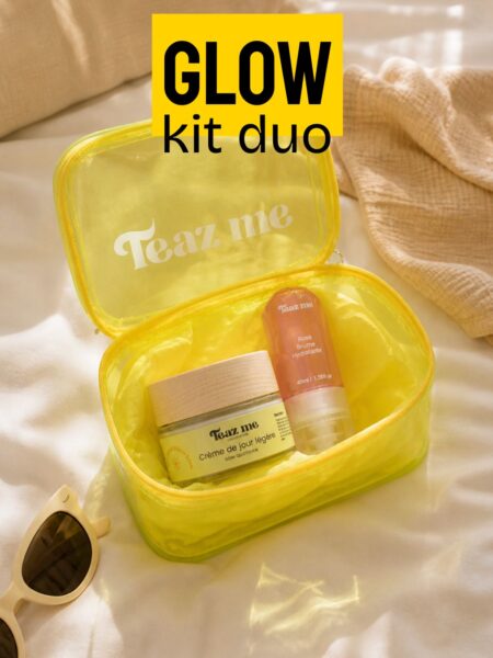 Brume + crème hydratante légère : DUO GLOW kit Teaz Me